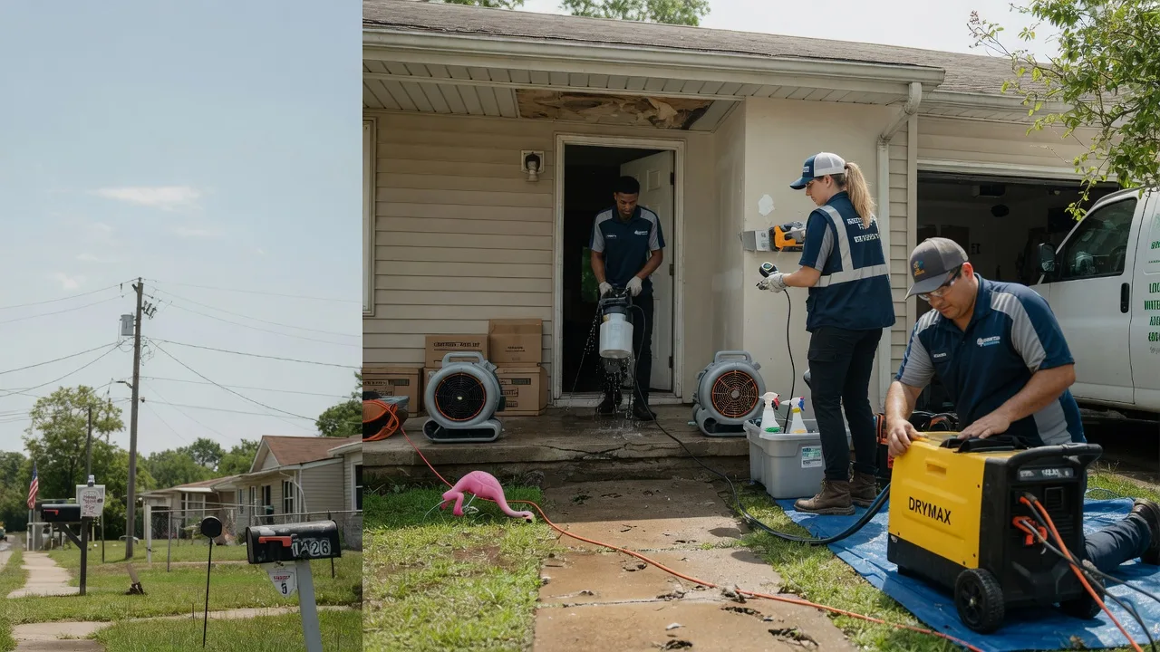 Storm Damage Water Removal in East Peoria, IL near me